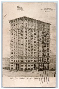 1906 The Candler Building Trolley Cars Atlanta Georgia GA Antique Postcard 