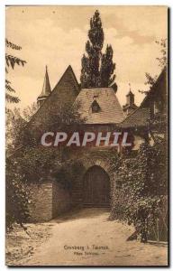 Old Postcard Cronberg i Taunus Altes Schloss