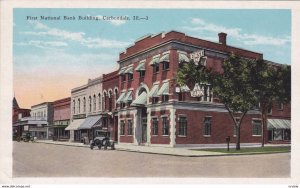 CARBONDALE , Ilinois,1910s-20s ; First National Bank Building