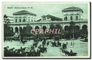 Postcard Old Napoli Stazione Centrale