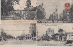 ILE DE FRANCE( DEP 93+94) 24 BETTER Vintage Postcards All POOR CONDITION (L5800)