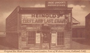 Heinold First and Last Chance Bar Oakland California #2 postcard
