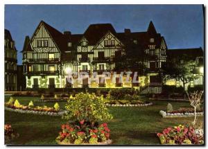 Modern Postcard La Cote Fleurie Calvados Cabourg the Flower Beach Hotel and t...