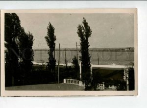 299666 PERSIA IRAN Bandar-e Pahlavi embankment Vintage real photo postcard 