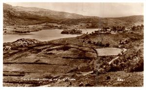 Ireland Cork  Aerial View Gouganbarra Lake