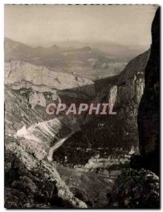 Moustiers Ste Marie Old Postcard Gorges of Verdon