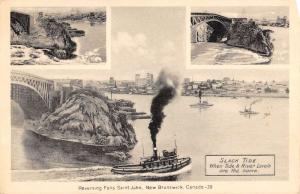 Saint John New Brunswick Canada Multiview Antique Postcard K79204