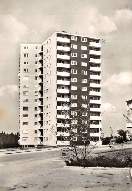 RPPC Baden-Wurttemberg, Germany  HIGH RISE BUILDING~ZANGER BERG  4X6 Postcard