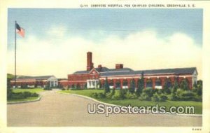 Shriners Hospital for Crippled Children - Greenville, South Carolina