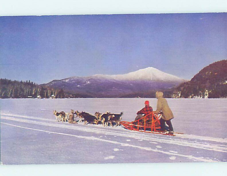 Pre-1980 HUSKY DOG TEAM Adirondacks - Whiteface At Lake Placid NY AG6081