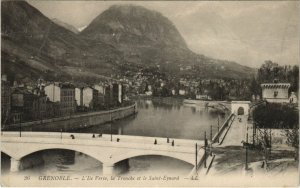 CPA GRENOBLE L'Ile Verte la Tronche et le St-Eynard (685873)