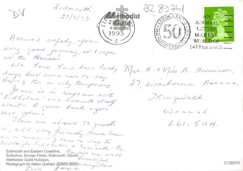 BR89741 sidmouth and eastern coastline devon  uk