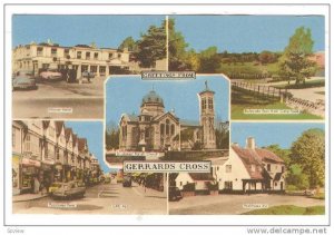 Gerrards Cross , Buckinghamshire, England , PU-1972; 5-view postcard