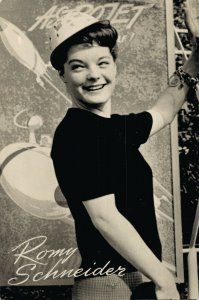 Romy Schneider Portrait Vintage RPPC 08.28