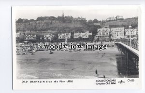 pp2024 - Shanklin Beach & Row of Hotels from the Pier, c1905 - Pamlin postcard