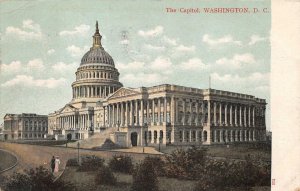 THE CAPITOL WASHINGTON DC KONTZ POSTCARD 1906