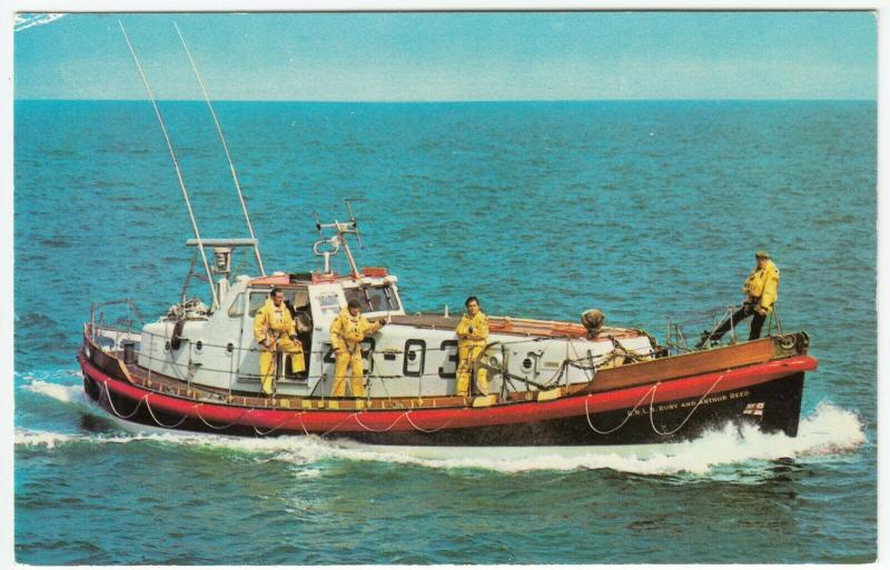 RNLI 'Oakley' Class Lifeboat No 48-03 'Ruby & Arthur Reed', Cromer PPC Unposted