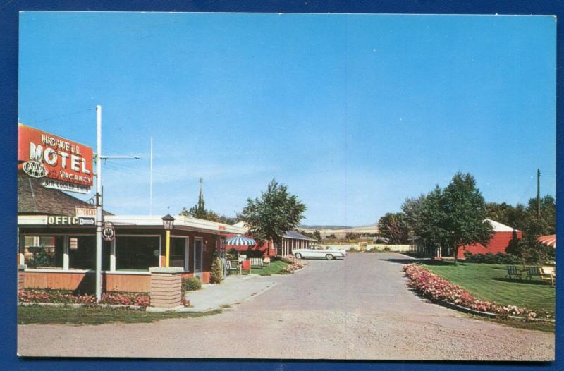 Howell AAA Motel Pocatello Idaho chrome postcard