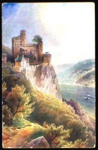 GERMANY - BURG  RHEINSTEIN (DRAWING) -UNUSED