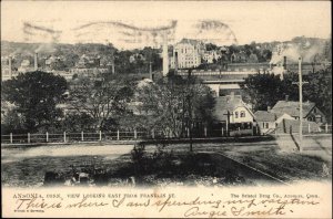 Ansonia CT East From Franklin St. c1905 TUCK Postcard