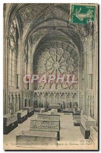 Old Postcard Saint Germain en Laye Chateau Chapel of West Coast