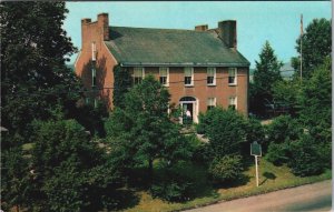 USA Fort Necessity Museum Uniontown Pennsylvania Chrome Postcard 02.76