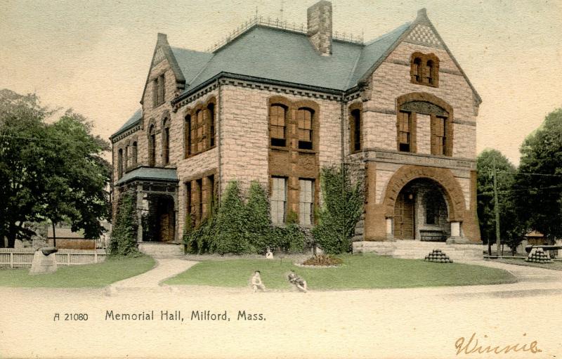 MA - Milford. Memorial Hall     