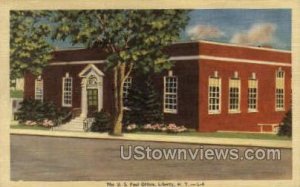 US Post Office - Liberty, New York