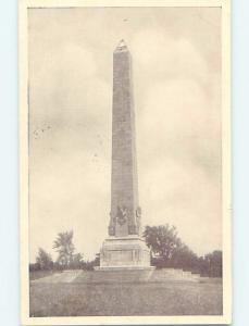 1950's GOVERNMENT MONUMENT Jamestown - Near Hampton & Newport News VA F2955