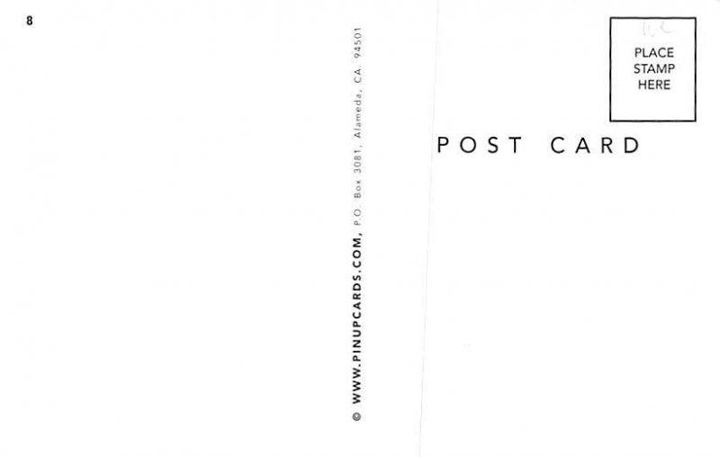 Topless Woman Risque Unused 