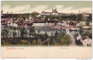 LANDSBERG am LECH, Bavaria, Germany; Panorama, 00-10s