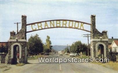 East Entrance Cranbrook Cranbrook British Columbia, Canada Unused 