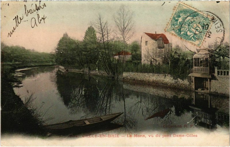 CPA Crecy-en-Brie - Le Morin - Vu du Pont Dame-Gilles (1038952)