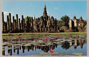 BF17780 wat mahathat the ruin of sukhothai  thailand  front/back image