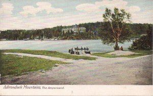 Saranac Lake NY Hotel Ampersand pre 1907 Adirondack Mountains