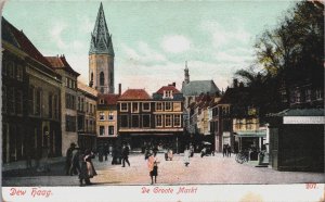 Netherlands The Hague Den Haag De Grote Markt Postcard C175