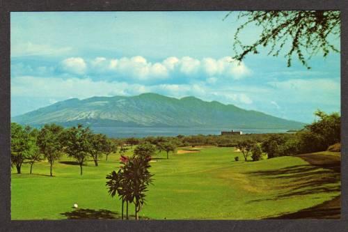 HI Wailea Golf Course KIHEI MAUI HAWAII Postcard PC