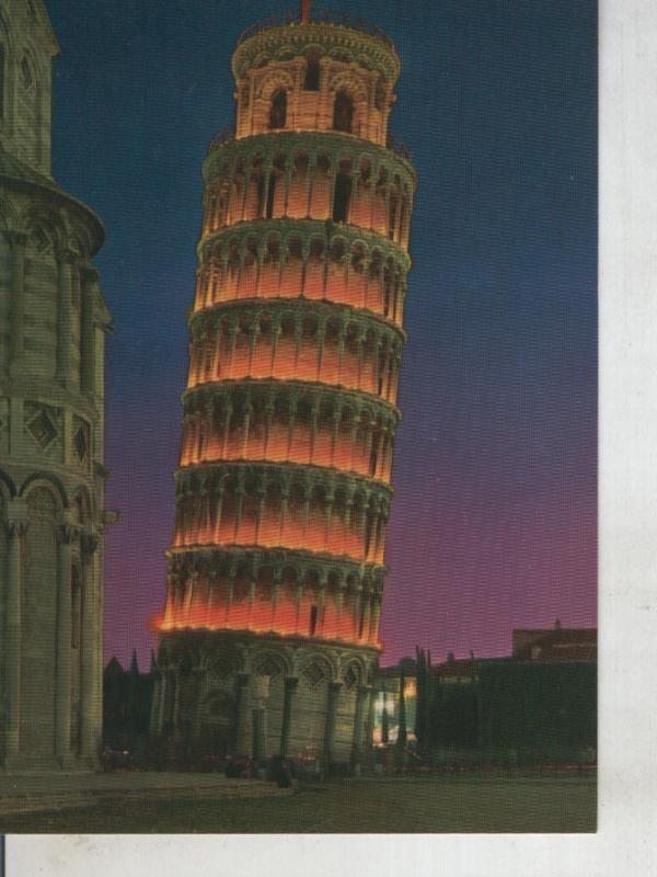 Postal 012221: Torre Inclinada de Pisa