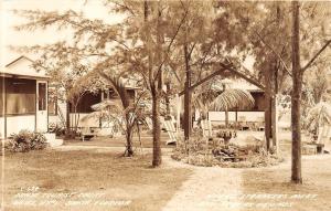 E26/ Dania Florida Fl Real Photo RPPC Postcard c30s Dania Tourist Court 6