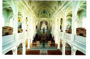 Interior Church Saint Pierre Cheticamp, Cape Breton, Nova Scotia,