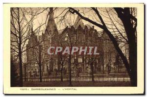 Old Postcard Sarreguemines the Hospital