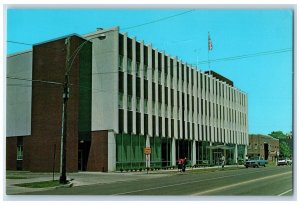 c1960s Post Office And Federal Building Tupelo Mississippi MS Unposted Postcard