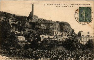 CPA ROCHECORBON - Le Coteau (Coté Sud-Ouest) et la Lanterne (299201)