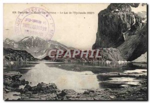 Old Postcard Dauphine Massif Peivoux The Lake Eychauda