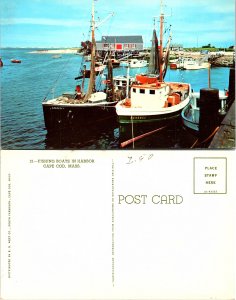 Fishing Boats in Harbor, Cape Cod, Massachusetts