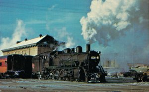 USA December 1950 finds Milwaukee Road's Ten-Wheeler Train Railway 07.04