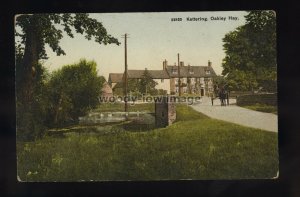 TQ3295 - Northants - The little Pond at Oakley Hay in Kettering - postcard