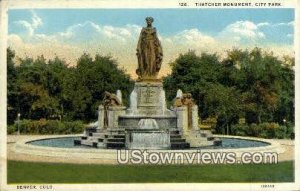 Thatcher Monument, City Park - Denver, Colorado CO