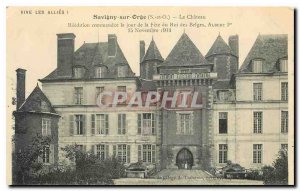 Old Postcard Long live the Allies Savigny sur Orge S and O Chateau