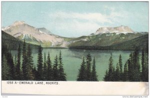 Scenic view, Emerald Lake, Rockies, Alberta,  Canada, 00-10s